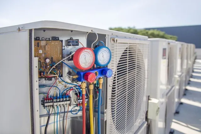 Industrial refrigeration service equipment